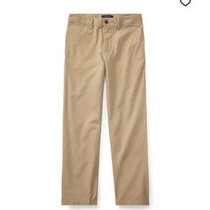 Polo by Ralph Lauren Straight Fit Stretch Twill Pants Boys Classic Khaki Size 7